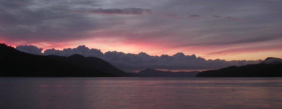 Eastsound Bay at dawn